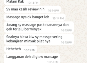 Glow Massage Testi 2